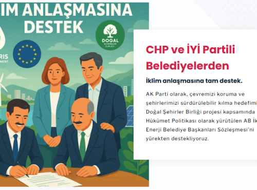 Chp ve Iyi partili belediyelerden Iklim anlasmasina tam destek 1