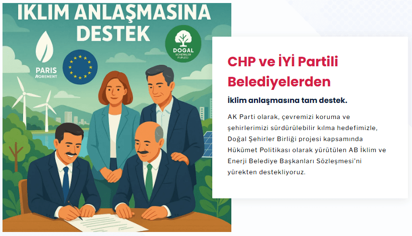 Chp ve Iyi partili belediyelerden Iklim anlasmasina tam destek 1