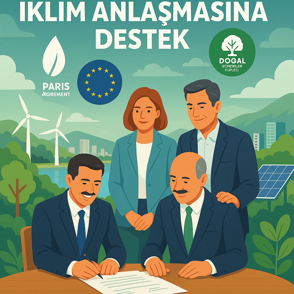 Chp ve Iyi partili belediyelerden Iklim anlasmasina tam destek