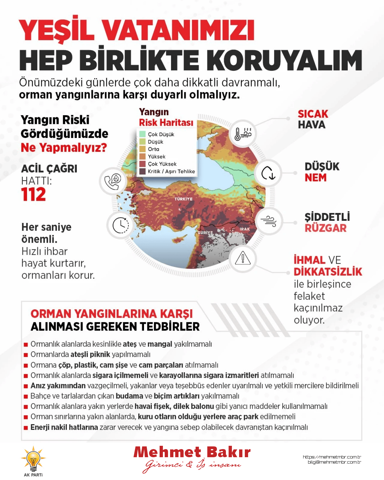 YEŞİL VATANIMIZI HEP BİRLİKTE KORUYALIM